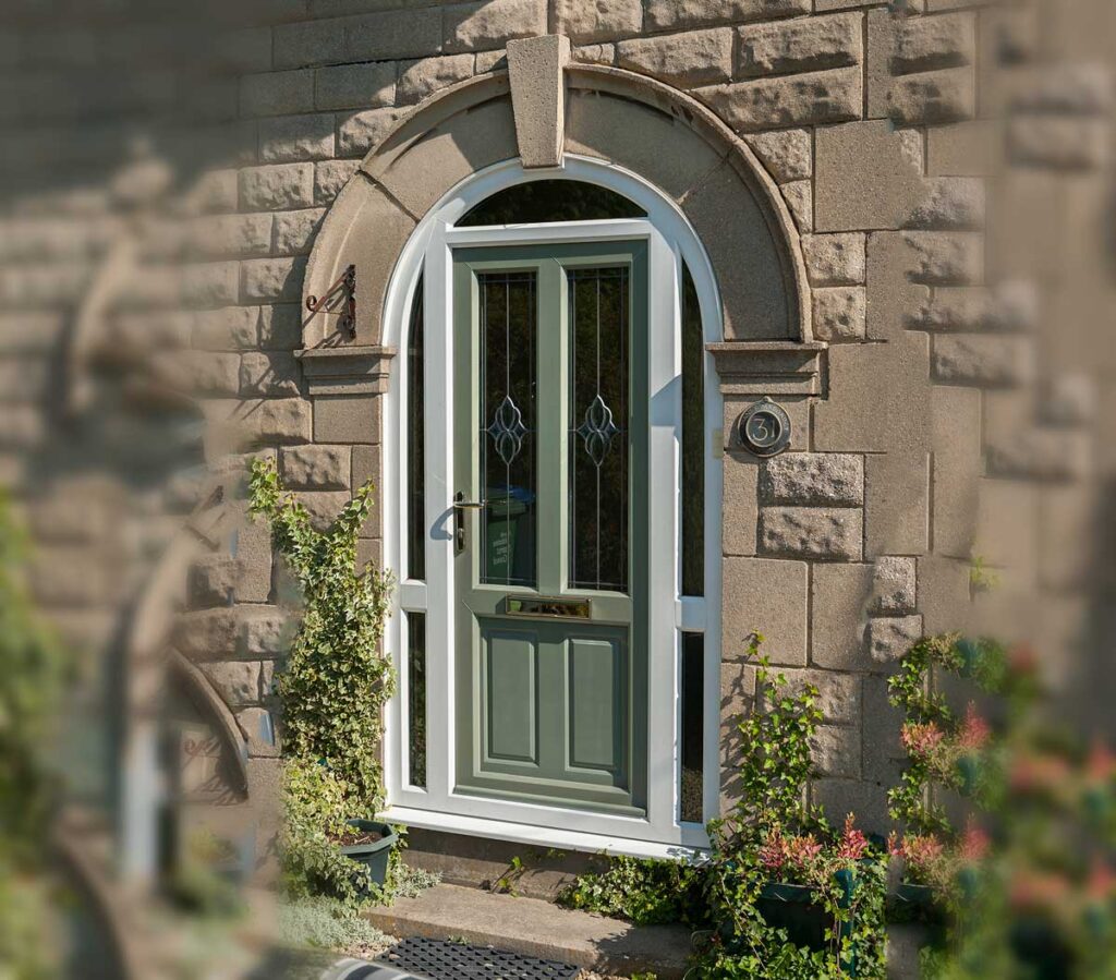 uPVC Arched Door Alderney