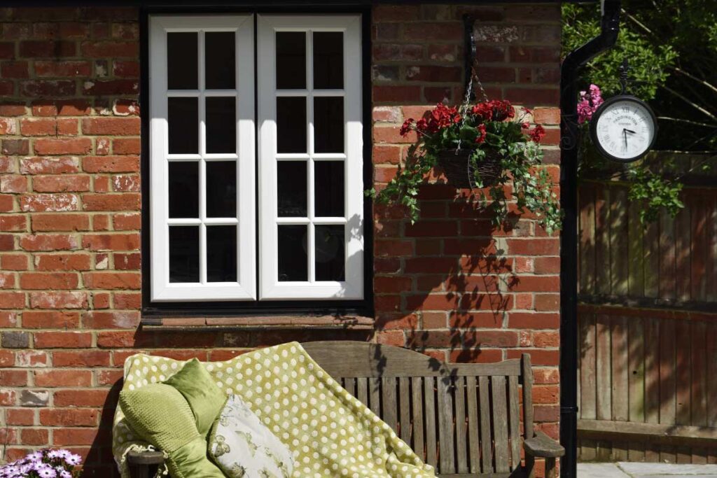 uPVC French Casement Windows Alderney